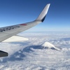 富士山と翼