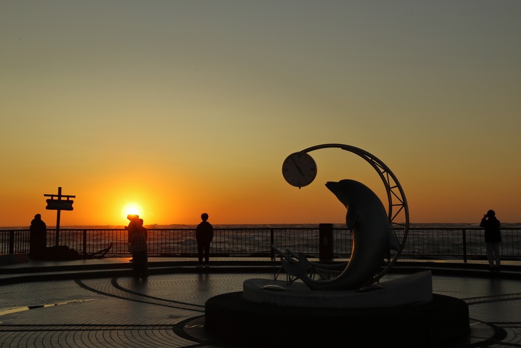ノシャップの夕日