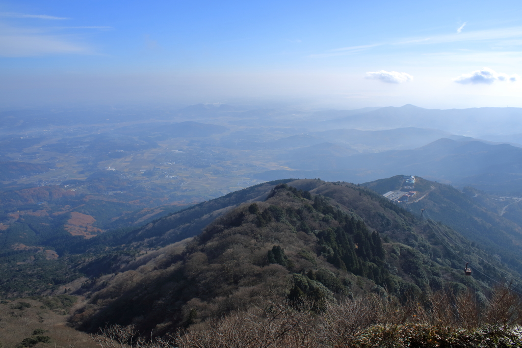 筑波山山頂から