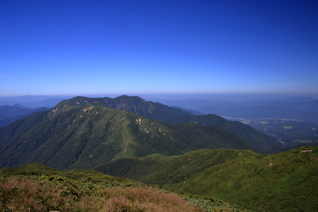 登山日和な青空