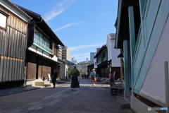 出島の街並み