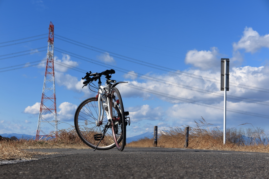 自転車に乗って出かけてみた