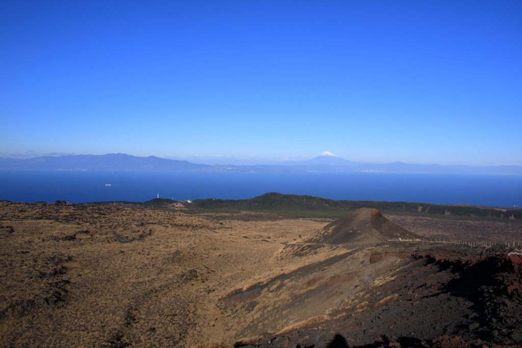 富士山を望んで