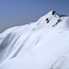 白い山肌