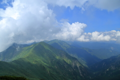 夏の谷川岳