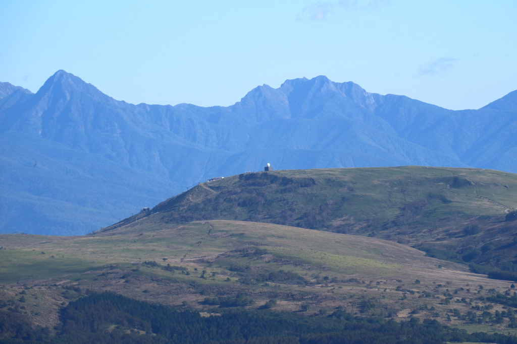 霧ヶ峰と八ヶ岳