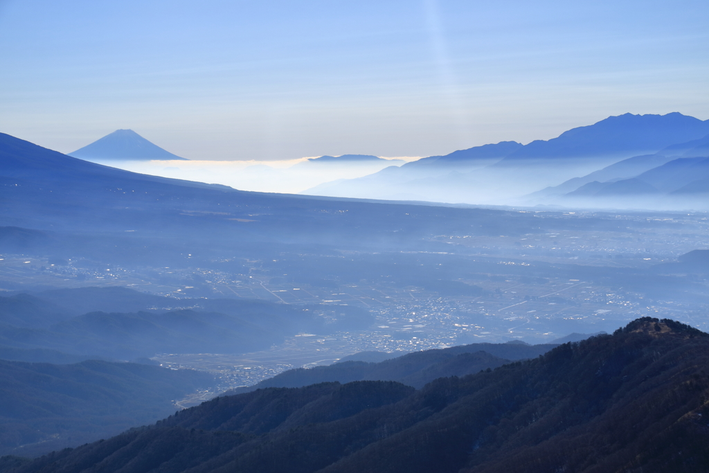 車山山頂から