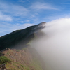 山頂手前
