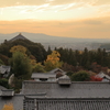 古都の夕暮れ