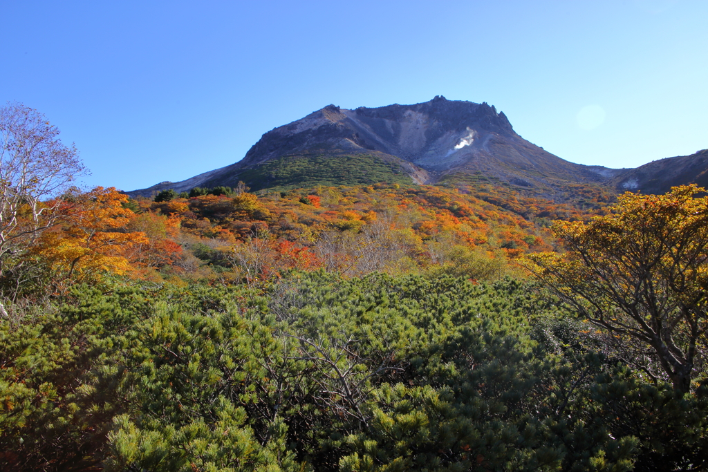 秋の那須岳