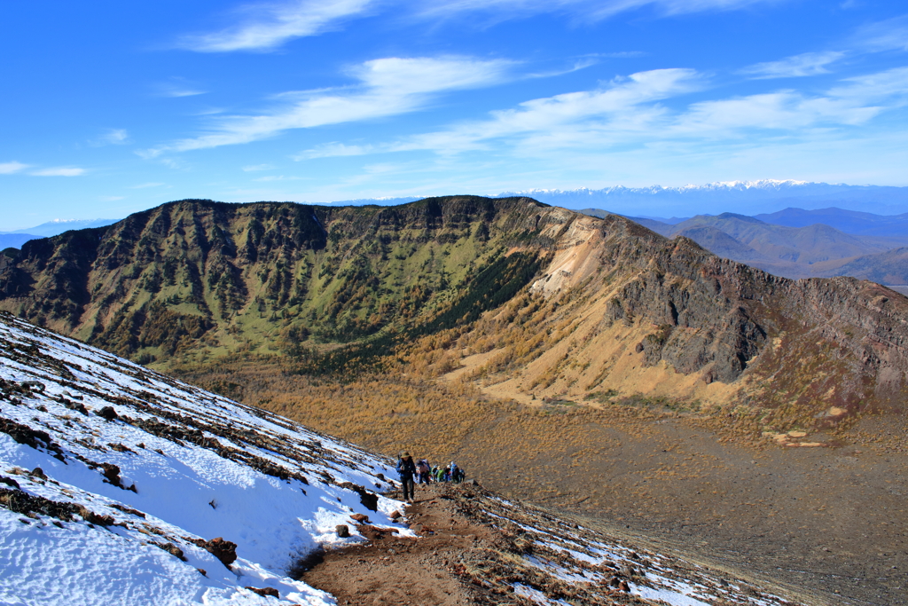 浅間山の外輪山