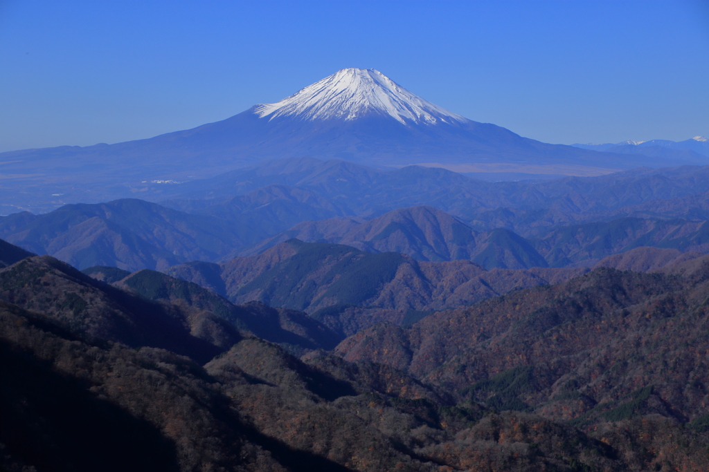 秋の富士