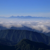 南アルプスと雲海