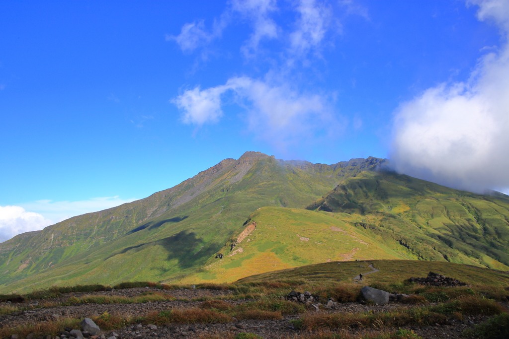 鳥海山の頂