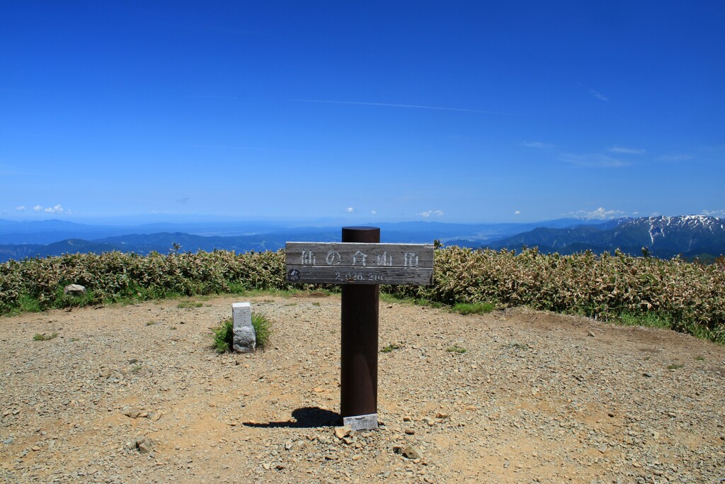 仙ノ倉山頂