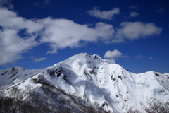 谷川岳の頂き