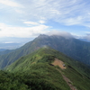 鹿島槍ヶ岳へ。