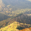 紅葉の山