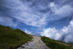 にぎやかな雲