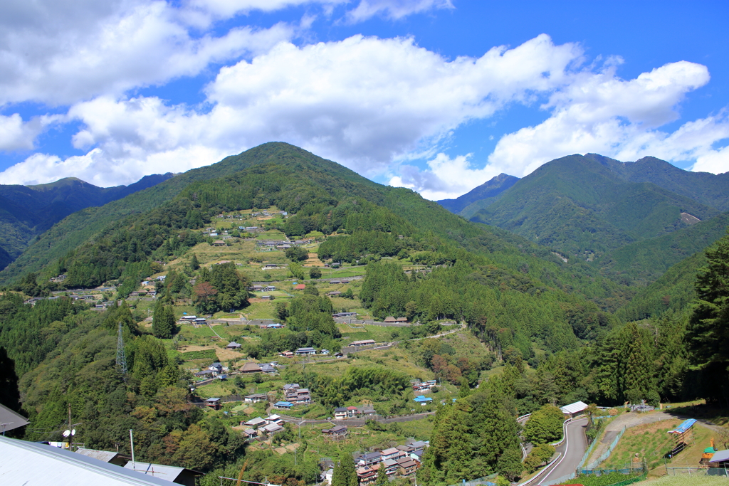 祖谷の山里