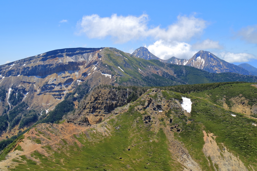 八ヶ岳の山並み