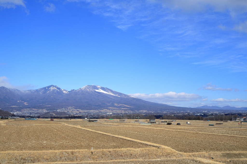 浅間山の眺望