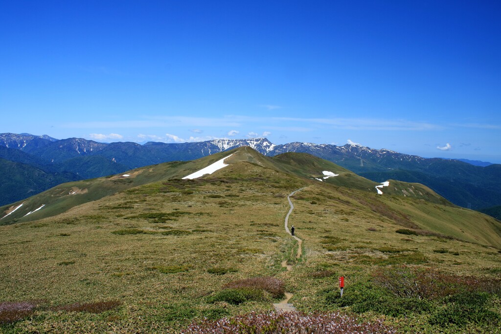 平標山と苗場山