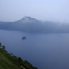 霧の摩周湖