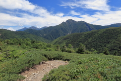 三伏山から