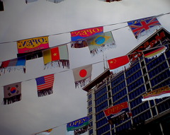 韓国にて