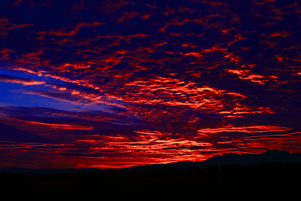 燃える空