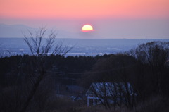 初めての夕日撮影