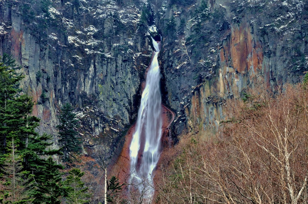 層雲峡流星の滝