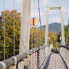 豊田湖畔公園の吊り橋