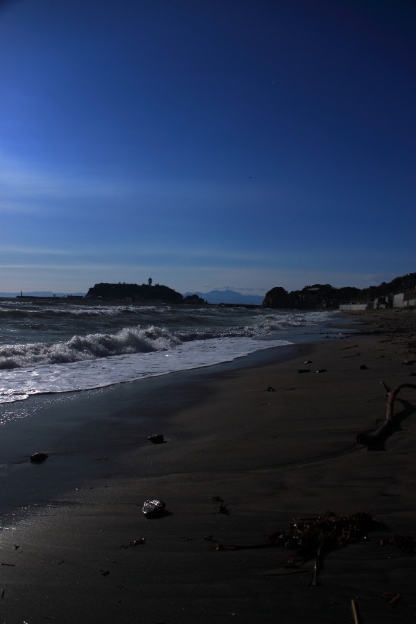江の島が見える