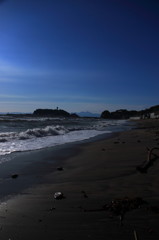 江の島が見える