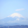 江の島からの富士山