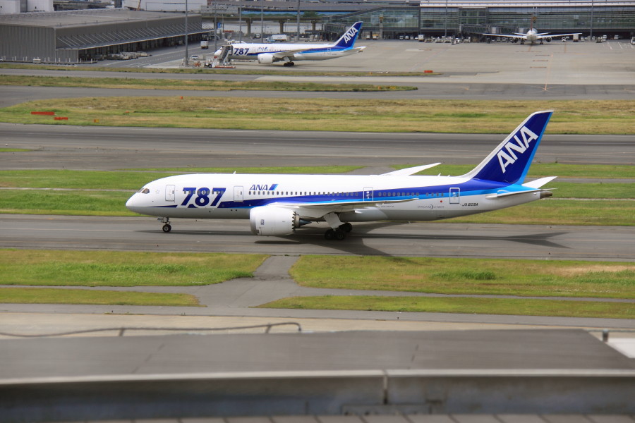 B787 ２機同時撮影