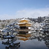 雪の金閣寺