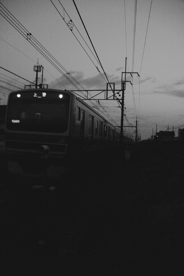 朝の電車