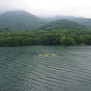 芦ノ湖、湖上からの景色2