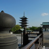 お寺の突起