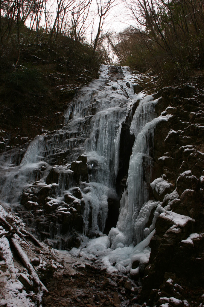 七曲滝　氷瀑