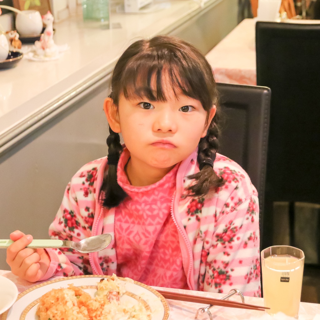 信州のスキー場のペンションにて
