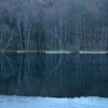 初冬の御射鹿池