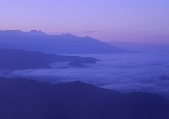 八ヶ岳と雲海