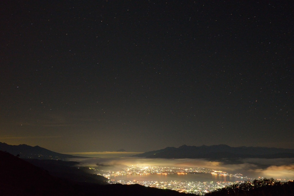 満天の夜明け