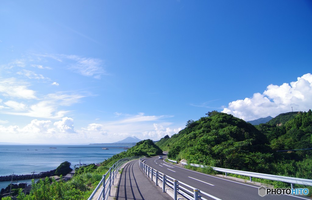 桜島へ