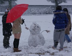 雪の日の思い出