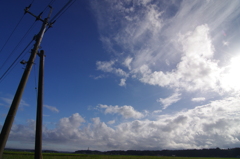 一期一会の夏の空